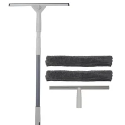 Rengöringsutrustning-DAY Fönsterskrapa med mikrofiberduk, 4 delar