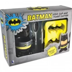Nintendo Serveringsfat & Skålar-DC Comics Batman äggkopp och kakskärare