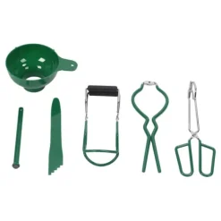 6-delars konserveringskit konserveringstratttång bubbelpopparburknyckellyftare magnetisk locklyftare sylttillverkningsset