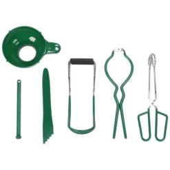 6-delars konserveringskit konserveringstratttång bubbelpopparburknyckellyftare magnetisk locklyftare sylttillverkningsset