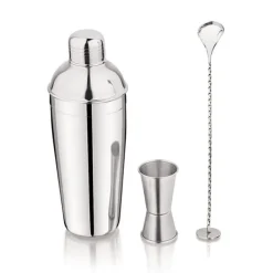 Verktygsset För Drinkar-3-delat cocktailbartenderset. KINGHOFF KH-1705 Shaker