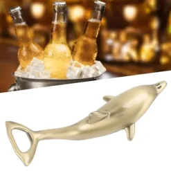 Drinkshakers & Drinkverktyg-Delfiner Flasköppnare Sparande Söt utseende Ölöppnare i metall för hushållsfester Restauranger