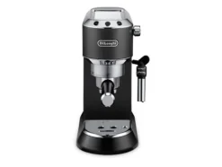 Kaffemaskiner & Espresso-De'Longhi DEDICA EC 685.BK - Kaffemaskin med mjölkskummare - 15 bar - svart