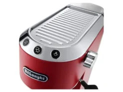 De'Longhi DEDICA EC 685.R - Kaffemaskin med mjölkskummare - 15 bar - röd