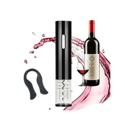 Korkskruvar-Deluxe elektrisk korkskruv - svart