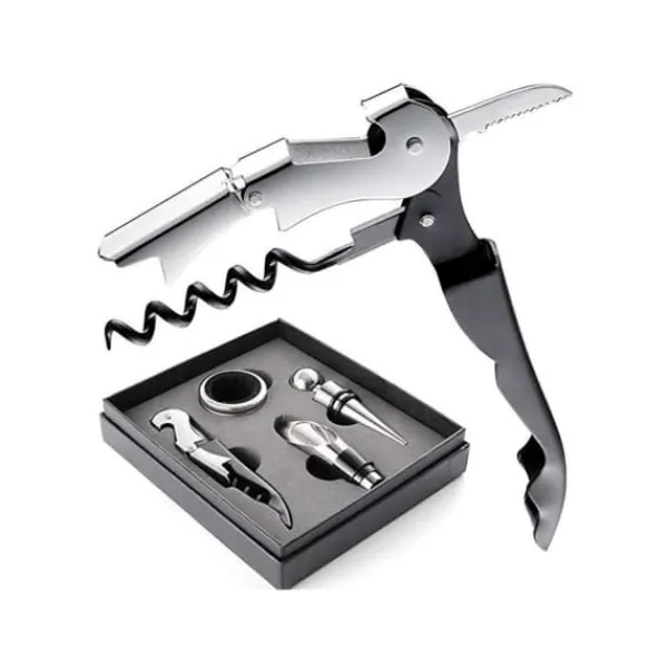 Deluxe vinsæt 4 dele i flot gaveæske