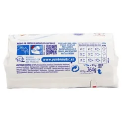 Tvättutrustning-Detergent Puntomatic White clothes (whites) (8 pieces)