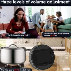 Äggklockor-Digital Äggklocka med Stoppur - Kökstimer - LED