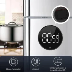 Äggklockor-Digital Äggklocka med Stoppur - Kökstimer - LED