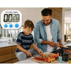 Äggklockor-Digital köksklocka - Elektronisk timer med magnetfäste