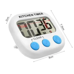Äggklockor-Digital köksklocka - Elektronisk timer med magnetfäste