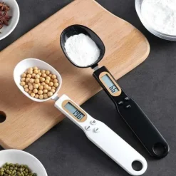 Köksvågar-Digital Köksvåg med Sked Skopa Skedvåg 500g/0,5g Matlagning