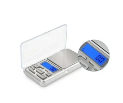 Köksvågar-Digital minivåg / fickvåg 200g/0.01g Rostfritt stål