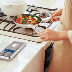 Köksvågar-Digital minivåg / fickvåg 200g/0.01g Rostfritt stål