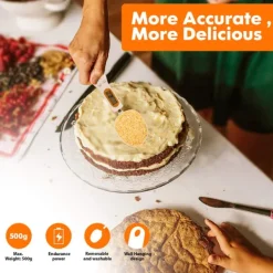 Köksvågar-Digital Skedvåg 500 g / 0.1 g Vit