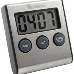 Äggklockor-Digital timer - Lantelme - 4178 - Rostfritt stål - Larm - Magnetstöd