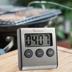 Äggklockor-Digital timer - Lantelme - 4178 - Rostfritt stål - Larm - Magnetstöd