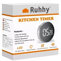 Äggklockor-Digital Timer med Magnet & LCD-display - Kökstimer