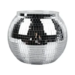 Ishink & Kylare-Disco Ball Ishink Plast Stor kapacitet Party Dryckshink för öl Cocktail Vin Silver