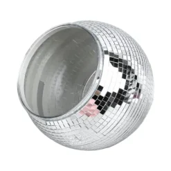 Ishink & Kylare-Disco Ball Ishink Plast Stor kapacitet Party Dryckshink för öl Cocktail Vin Silver
