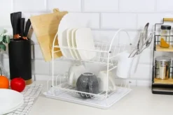 Diskavlopp 32x32x26cm BRUNBESTE BB-3566 Vit