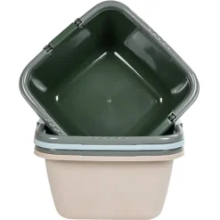 Diskbalja 18 liter 39 x 39 x 22 cm med handtag mix