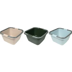 Diskbalja 18 liter 39 x 39 x 22 cm med handtag mix