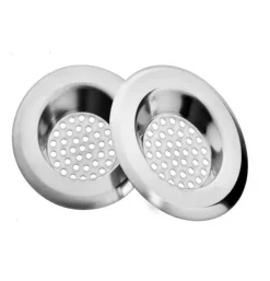 Diskbänkssil / avloppssil rostfritt stål 2-pack
