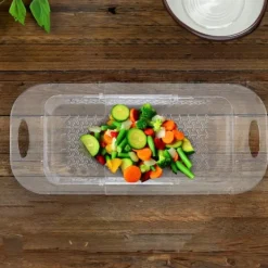 Diskhokorgar-Diskho Silkorg, 9x43,5x20 cm, Transparent