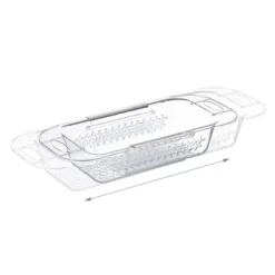 Diskhokorgar-Diskho Silkorg, 9x43,5x20 cm, Transparent