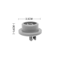 Diskmaskiner-Diskmaskin Nedre Korg Hjul Ersättning - 8 Pack, Kompatibelt med Bosch och Siemens Diskmaskiner