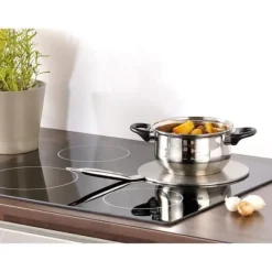 Disksadapter för induktionsplatta - ROSENSTEIN & SOHNE - Grå - Kastrull - 2200 Watt