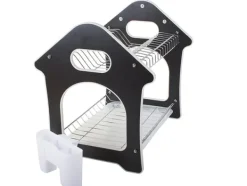 Diskställ & Torkställ-Diskställ med Två Nivåer - Diskställ med avrinning