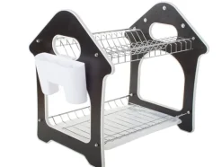 Diskställ & Torkställ-Diskställ med Två Nivåer - Diskställ med avrinning
