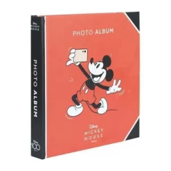 Förvaring Av Fotografier-Disney fotoalbum 16x16 cm – Fira 100 år av magi med Musse – Perfekt för unika presenter och minnessaker