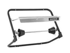 Katrin Köksorganiserare-Dispenser torkrulle Black Line för väggmontering,1 st