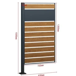 Viking Choice DIY Enkelpanel för Soptunnsinkapsling - Hållbar, Väderbeständig, Enkel att Montera