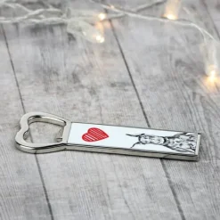 Drinkshakers & Drinkverktyg-Doberman, Dobermann I - flasköppnare med en hund, personlig kylöppnare, unik present till en man från Art-Dog