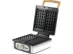 Våffeljärn-DOMO DO9274W Våffeljärn, 1400W, 2 stora våfflor, temperaturreglering