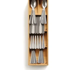 Joseph Joseph DrawerStore Bamboo kompakt bestickbricka