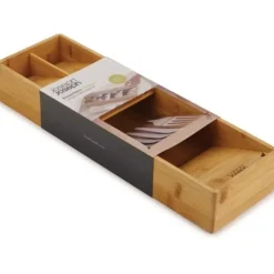 Joseph Joseph DrawerStore Bamboo kompakt bestickbricka