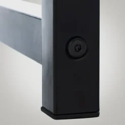 Vinflaskhållare-Dricks Crate Holder Stapel - Bottess Rack - Stylish Drink Storage, Rostless Steel | Färg: Svart | Storlek: 75x47x31 cm