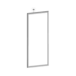 Kylskåp-Dörrtätning till Dometic kylskåp 241301023