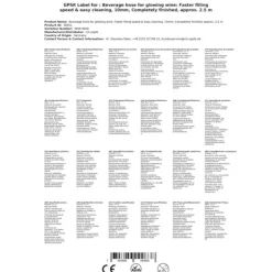 Dryckvärmare-Dryck slang varma dryckes apparater - 10mm helt klar, ca 1,5 m