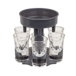 Dryckesautomat med 6 snapsglas cocktaildispenser