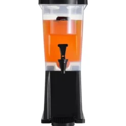 Dryckesdispenser 3 gallon, plast med tapplock, fest, juice, iste, citronläsk, vatten, perfekt för evenemang