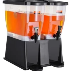 Dryckesdispenser, 45x41,5x53 cm, plast, med ställning och tappkran