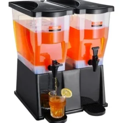 Dryckesdispenser, 45x41,5x53 cm, plast, med ställning och tappkran