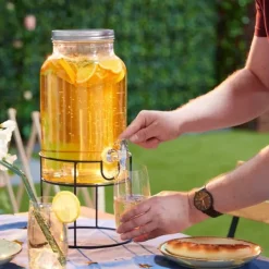 Dryckesdispenser, 36x17x21 cm, Transparent