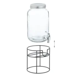 Dryckesdispenser, 36x17x21 cm, Transparent